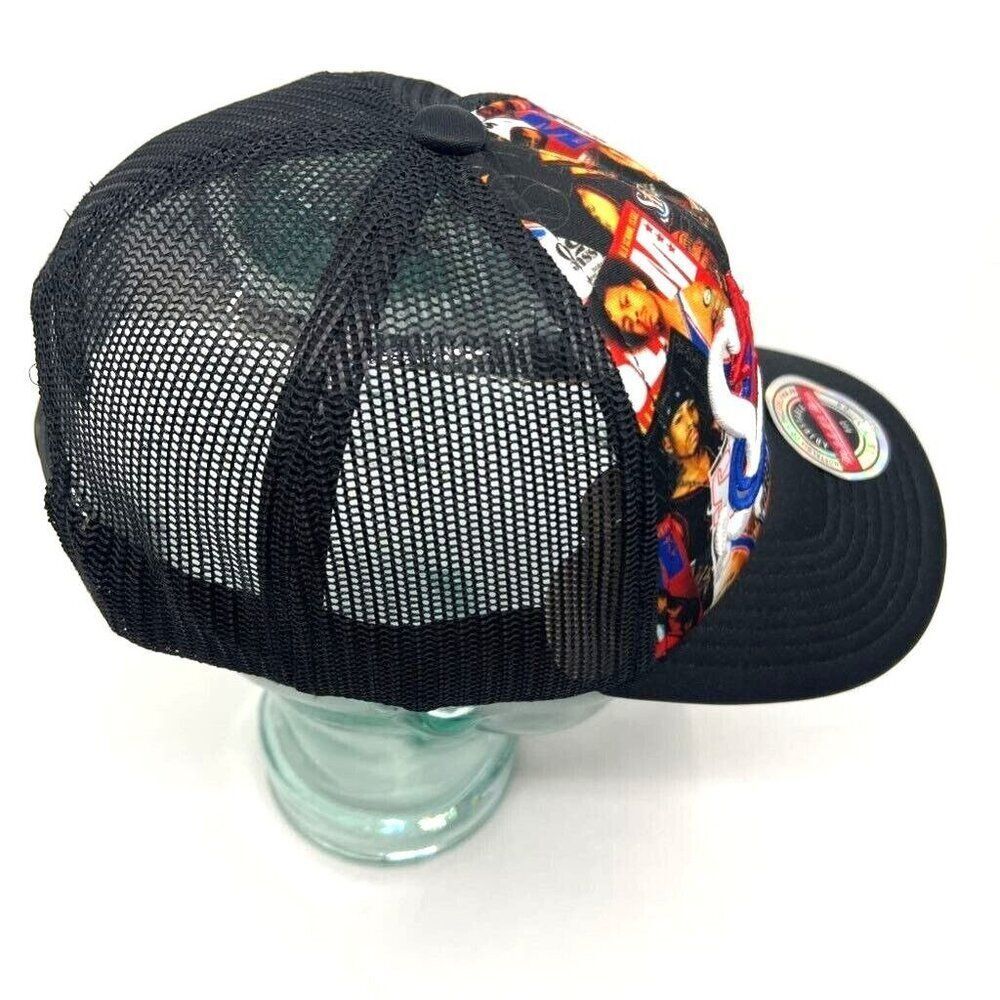 Mitchell & Ness Philadelphia 76ers Trucker Hat Mens OSFM Black New Allen Iverson - Picture 10 of 10